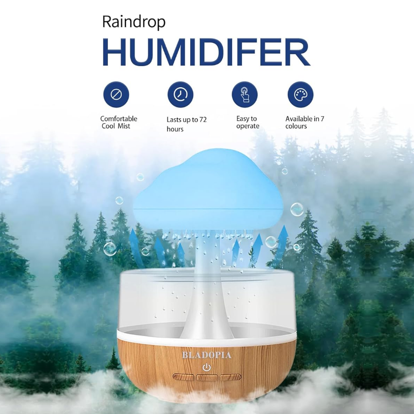 Mushroom Rain Cloud Humidifier