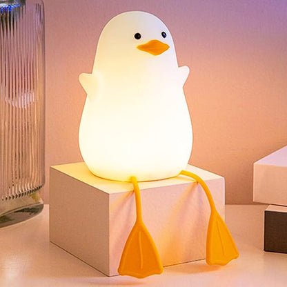 Silicone Duck Night Light